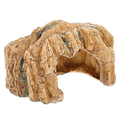 Toddmomy Harz Schildkrötenversteck Gelbgerandete Schildkröten Unterschlupf Kletterplattform Aquarium Dekoration für Reptilien und Fische Toddmomy Harz Schildkrötenversteck Gelbgerandete Schildkröten Unterschlupf Kletterplattform Aquarium Dekoration für Reptilien und Fische von Toddmomy