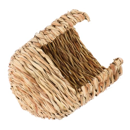 Toddmomy Hasenhütte Kaninchenkäfig Im Freien Kaninchenhäuser Und Verstecke Kaninchenspielzeug Für Hasen Chinchilla Heu Hasenbetten Für Kaninchen Kleines Tier-winternest Hasenbettwäsche Gras von Toddmomy