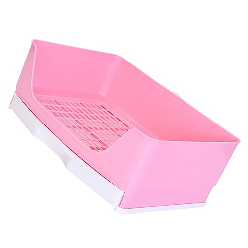 Toddmomy Haushalts Müllbox für Meerschweinchen und Große Lecksichere Toilette aus Robustem Material zu Reinigen für Kleine Haustiere Wie Chinchilla Toddmomy Haushalts Müllbox für Meerschweinchen und Große Lecksichere Toilette aus Robustem Material zu Reinigen für Kleine Haustiere Wie Chinchilla von Toddmomy