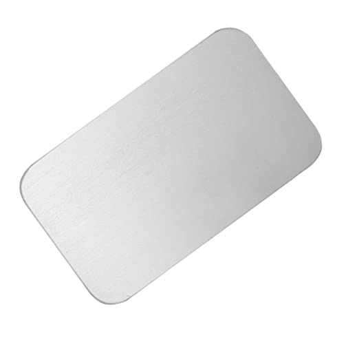 Toddmomy Haustier Aluminium Kühlplatte Bissfeste Langlebige Kühlmatte für Kleine Tiere Wie Kaninchen Hamster Chinchillas Selbstkühlendes Sommerpad für Käfige und Terrarien von Toddmomy