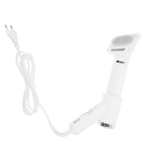 Toddmomy 220v Pet Grooming Fön Mit Bürste Für Hunde Und Katzen Effizienter Haustier Haartrockner Mit Entwirrungsfunktion Einstellbarer Temperatur Und Tragbarem Design Weiß Toddmomy 220v Pet Grooming Fön Mit Bürste Für Hunde Und Katzen Effizienter Haustier Haartrockner Mit Entwirrungsfunktion Einstellbarer Temperatur Und Tragbarem Design Weiß von Toddmomy
