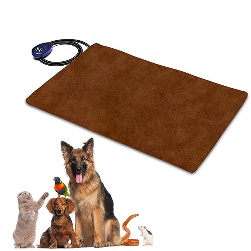 Toddmomy Haustier Heizkissen Wasserdichtes Pad für Katzen Konstante Temperatur Indoor Verwendung Abnehmbare und Waschbare Abdeckung Eu Stecker von Toddmomy