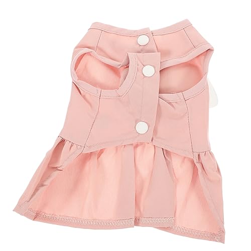 Toddmomy Haustier-Katze-Hund-Geburtstags-Outfit Hundeshampoo Halloween-Kostüme für Hunde soßiere sommerkleif Sommerkleid für Welpen empfindliche Haustierkleidung Baumwolle Polyester Rosa Toddmomy Haustier-Katze-Hund-Geburtstags-Outfit Hundeshampoo Halloween-Kostüme für Hunde soßiere sommerkleif Sommerkleid für Welpen empfindliche Haustierkleidung Baumwolle Polyester Rosa von Toddmomy