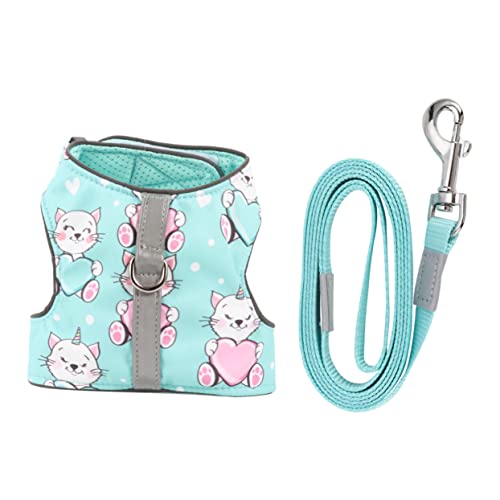 Toddmomy Katzenweste Mit Leine Netzstoff Zum Spazierengehen Bequem Verstellbare Größe Weiches Material Reflektierende Katze Toddmomy Katzenweste Mit Leine Netzstoff Zum Spazierengehen Bequem Verstellbare Größe Weiches Material Reflektierende Katze von Toddmomy