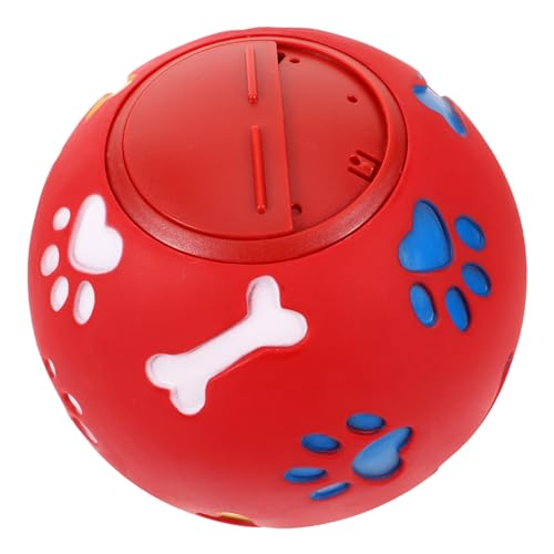 Toddmomy Interaktives Hundespielzeug Leckerli-Spender Große Größe 14 cm Rotes Kauspielzeug Aus Gummi Für Haustiere Toddmomy Interaktives Hundespielzeug Leckerli-Spender Große Größe 14 cm Rotes Kauspielzeug Aus Gummi Für Haustiere von Toddmomy