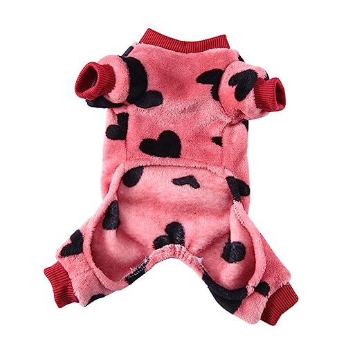 Toddmomy Haustier-Pyjama Hundeshampoo Hundekostüme Bühnenhundekostüm Pufferjacke für Hunde hundemantel Dog Raincoat Haustierkleidung geschmeidiger Warmer Pyjama für Haustiere Polyester Rosa Toddmomy Haustier-Pyjama Hundeshampoo Hundekostüme Bühnenhundekostüm Pufferjacke für Hunde hundemantel Dog Raincoat Haustierkleidung geschmeidiger Warmer Pyjama für Haustiere Polyester Rosa von Toddmomy