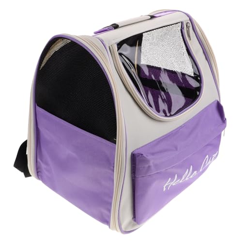 Toddmomy Haustier-Tragetasche, Tragbare Katzen-Tragetasche, Outdoor-Katzen-welpen-Tragetasche, Kätzchen-Tragetasche Toddmomy Haustier-Tragetasche, Tragbare Katzen-Tragetasche, Outdoor-Katzen-welpen-Tragetasche, Kätzchen-Tragetasche von Toddmomy