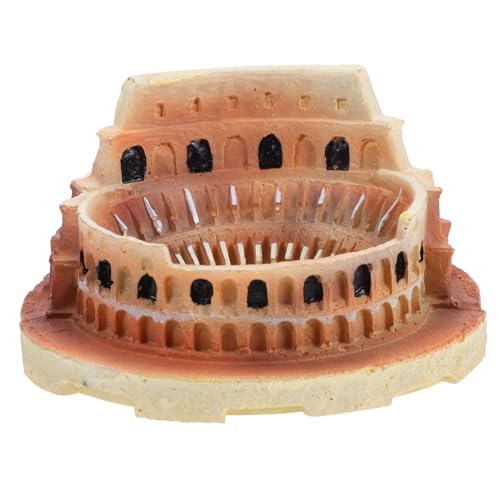 Toddmomy Reptilien-wasserschale Und Futternapf Aus Widerstandsfähigem Harz Geeignet Für Eidechsen Hornfrösche Und Kornschlangen Stilvolles Kolosseum-Design Einfache Reinigung Komfortable Toddmomy Reptilien-wasserschale Und Futternapf Aus Widerstandsfähigem Harz Geeignet Für Eidechsen Hornfrösche Und Kornschlangen Stilvolles Kolosseum-Design Einfache Reinigung Komfortable von Toddmomy