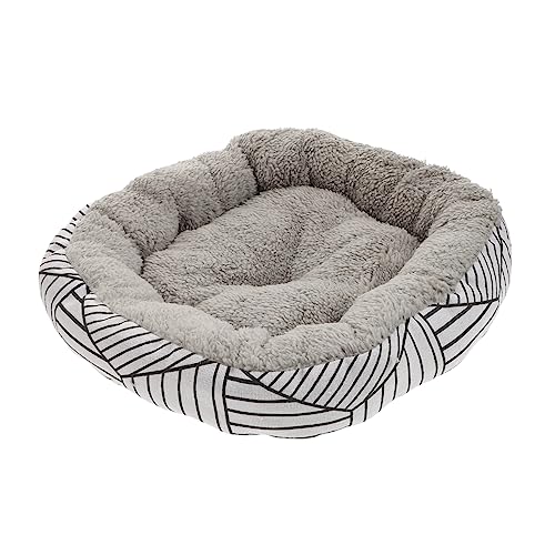 Toddmomy Haustierbett Lammfleece Warmes Hundekissen für Katzen und Kleine Gemütliches Schlafnest für Drinnen Perfekter Ruheplatz Toddmomy Haustierbett Lammfleece Warmes Hundekissen für Katzen und Kleine Gemütliches Schlafnest für Drinnen Perfekter Ruheplatz von Toddmomy