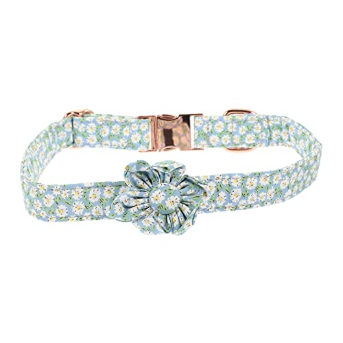Toddmomy Haustierhalsband Hundehalsbänder Große Rassen Gänseblümchen Led Hund Halskette Für Haustiere Rosa Hundehalsband Welpenhalsband Klein Reine Baumwolle von Toddmomy