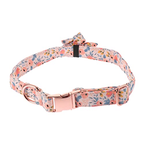 Toddmomy Haustierhalsband Klein Mittel Groß Kleine Katze Für Kätzchen Schleife Süßes Hundehalsband Mit Katzenhalsbandanhänger Katzen Chat Katzenzubehör von Toddmomy