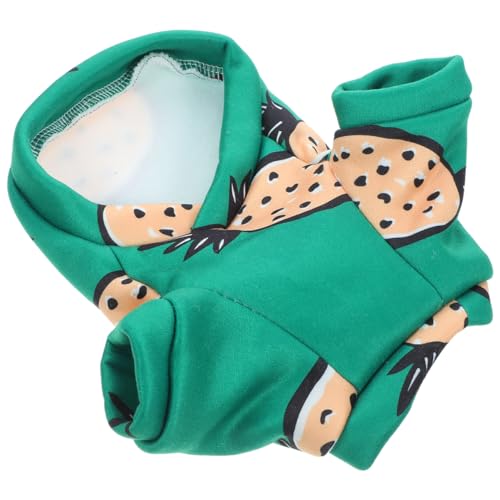 Toddmomy Haustierkleidung Hundemäntel Für Große Hunde Hunde Sweatshirt Hunderegenmantel Bedruckte Mäntel Kleine Rassen Hundejacke Welpenhund Fleece Warmer Hundemantel Kostüm Winter von Toddmomy