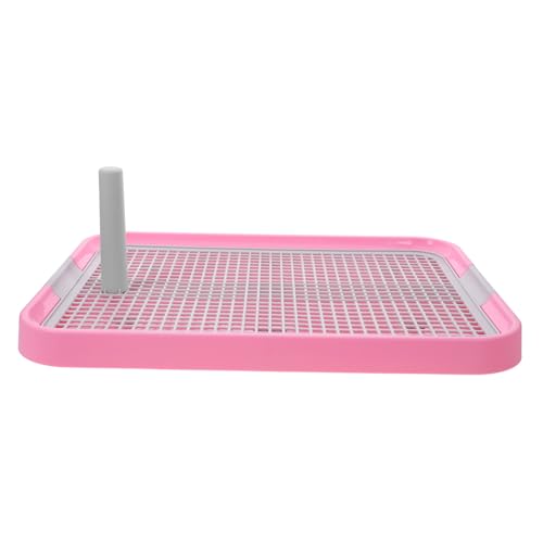 Toddmomy Plastik Hundetoilette Für Zuhause Anti Rutsch Welpentoilette Mit Auffangschale Pink Haustier WC Für Drinnen Und Draußen Ideal Für Die Stubenreinheit Von Hunden Toddmomy Plastik Hundetoilette Für Zuhause Anti Rutsch Welpentoilette Mit Auffangschale Pink Haustier WC Für Drinnen Und Draußen Ideal Für Die Stubenreinheit Von Hunden von Toddmomy
