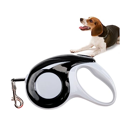 Toddmomy 3m Automatische Einziehbare Hundeleine Für Kleine Mittelgroße Hunde Ergonomischer Griff Langlebiges Design Für Und Training Schwarz von Toddmomy