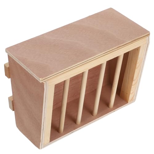 Toddmomy Heuspender Heufutterspender Für Kaninchen Holz Heuhalter Für Hasen Heuraufe Für Kaninchen Heuraufe Für Hasen Futterhalter Für Heuhalter Für Meerschweinchen von Toddmomy