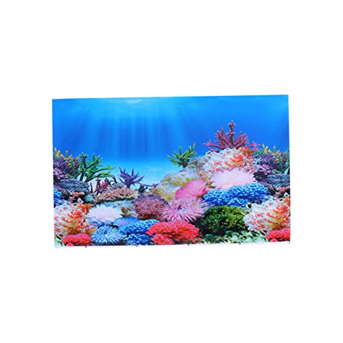 Toddmomy Hintergrundaufkleber 3D-Aufkleber Schwarze Aufkleber Hintergrund Für Aquarium Fisch Felsen Aquarium Aufkleber Hintergrund Aquariumhintergrund 10 Gallonen Poster X Ozean von Toddmomy