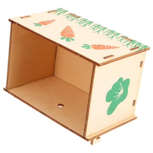Toddmomy Hölzerner Heuhalter für Meerschweinchen Verschleißfester Futterspender mit Glatter Oberfläche Multifunktionale Heu Futterstation für Kleine Haustiere Toddmomy Hölzerner Heuhalter für Meerschweinchen Verschleißfester Futterspender mit Glatter Oberfläche Multifunktionale Heu Futterstation für Kleine Haustiere von Toddmomy