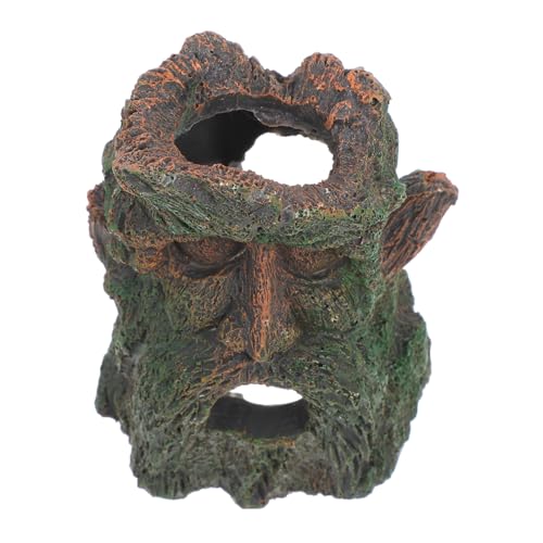 Toddmomy Resin Hohlbaum Aquarienversteck Für Fische Und Reptilien Dekoration Und Für Garnelen Schildkröten Und Betta-Fische von Toddmomy