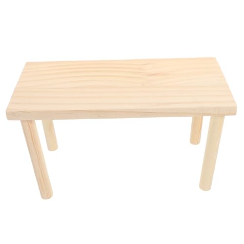 Toddmomy Holz Hamster Spielplattform Kleintierkäfig Für Hamster Chinchillas Und Vielseitige Stehplattform Für Kleinen Tierplatz von Toddmomy