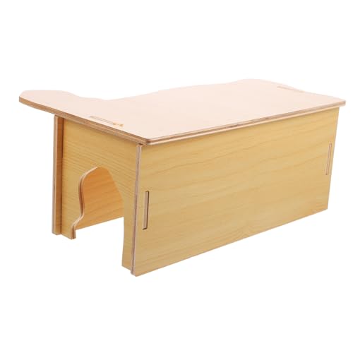 Toddmomy Holzversteck Für Hamster Und Kleine Nagetiere Verschleißfestes Rattenhaus DIY Schlafhaus Aus Massivem Holz Käfighamsterhaus Für Artgerechte Haltung Toddmomy Holzversteck Für Hamster Und Kleine Nagetiere Verschleißfestes Rattenhaus DIY Schlafhaus Aus Massivem Holz Käfighamsterhaus Für Artgerechte Haltung von Toddmomy