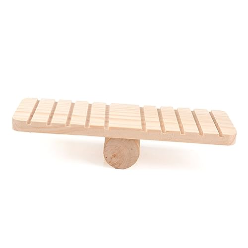 Toddmomy Holzwippe für Hamster Wippenspielzeug aus Holz Spielplatz und Ruheplatz für Kleine Haustiere Wie Hamster Mäuse und Andere Nagetiere zu Reinigen Toddmomy Holzwippe für Hamster Wippenspielzeug aus Holz Spielplatz und Ruheplatz für Kleine Haustiere Wie Hamster Mäuse und Andere Nagetiere zu Reinigen von Toddmomy