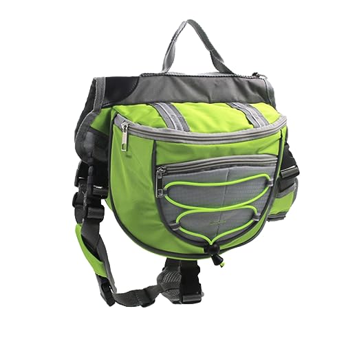 Toddmomy Hunde-satteltasche Rucksack Multifunktional Für Outdoor-aktivitäten Oxford-Stoff Für Große Hunde Reisen von Toddmomy