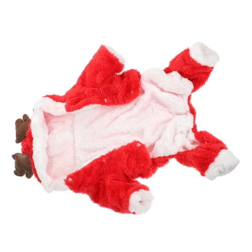 Toddmomy Hunde-Elch-Outfit Weihnachtshund-Hoodie Weihnachten Hunde Mantel Fell weihnachtsbekleidung weihnachtsklamotten Herbstlicher Welpen-Hoodie entzückender Cartoon-Hoodie Korallenvlies Toddmomy Hunde-Elch-Outfit Weihnachtshund-Hoodie Weihnachten Hunde Mantel Fell weihnachtsbekleidung weihnachtsklamotten Herbstlicher Welpen-Hoodie entzückender Cartoon-Hoodie Korallenvlies von Toddmomy