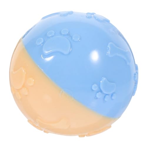 Toddmomy Hundeballspielzeug Für Bissfester Kauspielzeugball Interaktives Quietschspielzeug Für Outdoor Indoor Fördert Bewegung Und Zahnpflege Toddmomy Hundeballspielzeug Für Bissfester Kauspielzeugball Interaktives Quietschspielzeug Für Outdoor Indoor Fördert Bewegung Und Zahnpflege von Toddmomy