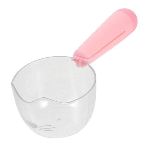 Toddmomy Hundefutterlöffel mit Futterclip für Nassfutter Transparenter Kunststofflöffel für Katzen Genauen Portionierung von Tiernahrung von Toddmomy