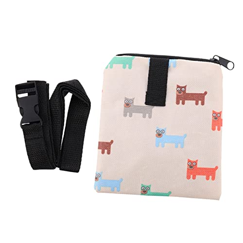 Toddmomy Hundefuttertasche Hüfttasche Beutel Hunde Hundefutterbehälter Für Trockenfutter Leckerli Tasche Gürtel Tragbares Zubehör Hundeleckerli Tasche Leckerli Tasche Stoff von Toddmomy