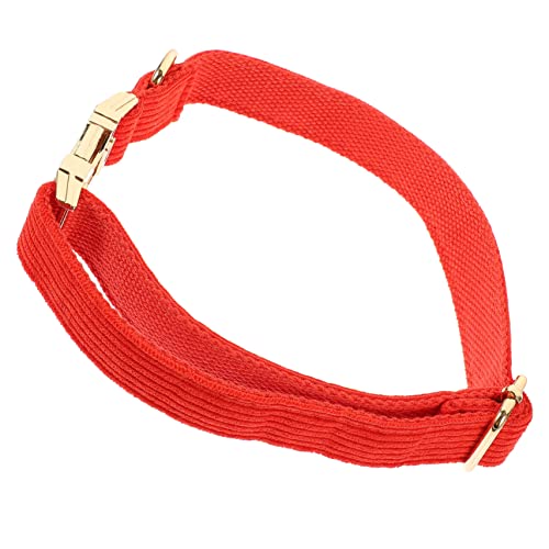 Toddmomy Hundehalsband konferenz kontagion Mode-Halskette Halskreis für Haustiere eine Halskette weihnachtsdeko Welpenhalsband Hundehalskette Tuch Zubehör dekorativer Kragen schmücken rot von Toddmomy