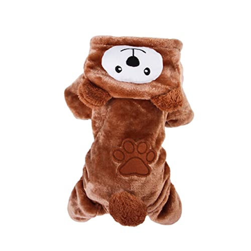 Toddmomy Winter Pet Warm Coat Niedlicher Bärenanzug Aus Korallenvlies Für Hunde Winterkleidung Für Haustiere Für Und Fotos Toddmomy Winter Pet Warm Coat Niedlicher Bärenanzug Aus Korallenvlies Für Hunde Winterkleidung Für Haustiere Für Und Fotos von Toddmomy