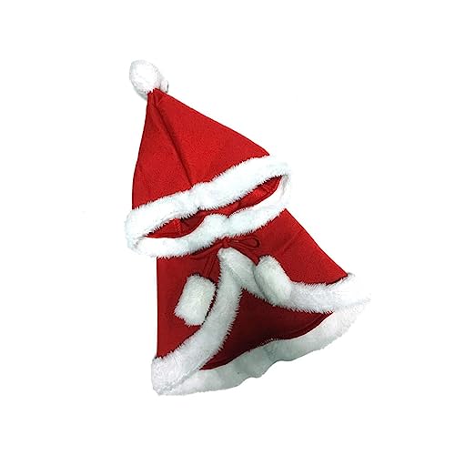 Toddmomy 80g Hundekostüm Für Weihnachten Kapuzen-Cape Für Haustiere Warme Und Stylische Bekleidung Für Hunde Und Katzen Für Jahreszeit Und Festliche Anlässe s Toddmomy 80g Hundekostüm Für Weihnachten Kapuzen-Cape Für Haustiere Warme Und Stylische Bekleidung Für Hunde Und Katzen Für Jahreszeit Und Festliche Anlässe s von Toddmomy