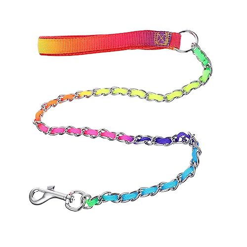 Toddmomy Hundeleine Kette für Große Bissbeständig für Langlebige und Hautfreundliche Haustierkette Lagern von Toddmomy