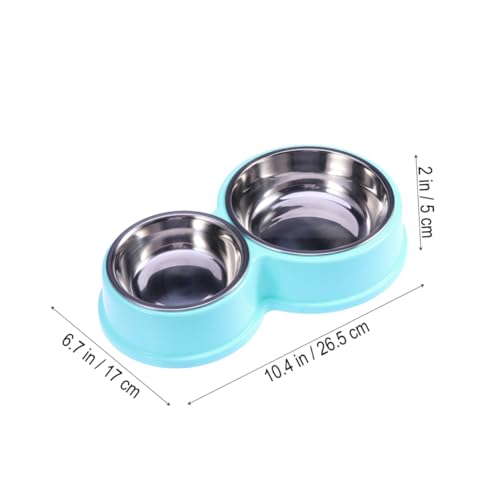 Toddmomy Hundenapf in Blau Futter und Wassernapf für Haustiere rutschfest und Rostfrei für Trockenfutter Nassfutter und Wasser für Hunde und Katzen Toddmomy Hundenapf in Blau Futter und Wassernapf für Haustiere rutschfest und Rostfrei für Trockenfutter Nassfutter und Wasser für Hunde und Katzen von Toddmomy