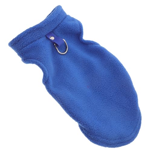 Toddmomy Hundepullover Hundemäntel Für Kaltes Wetter Bausatz Heiser Welpe Dackel Westen Haustier Rassen Züchten Kleidung Für Hunde Ärmelloser Pullover Von Autumn Dogs Hundeweste Polarfleece von Toddmomy