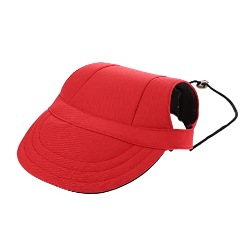 Toddmomy Hundesonnenhut Baseballmütze mit UV Schutz Atmungsaktiver Visor für Welpen und Kleine Hunde Leicht Schnell Trocknend mit Offenen Ohren für Komfortablen Sommer Outdoorschutz Toddmomy Hundesonnenhut Baseballmütze mit UV Schutz Atmungsaktiver Visor für Welpen und Kleine Hunde Leicht Schnell Trocknend mit Offenen Ohren für Komfortablen Sommer Outdoorschutz von Toddmomy