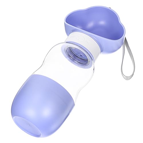 Toddmomy Hundewasserflasche Mit Futterbehälter Tragbarer Welpenwasserspender Im Süßen Design Für Unterwegs Mit Fassungsvermögen Und Lebensmittelechtem Material von Toddmomy
