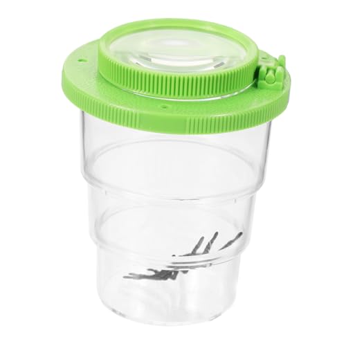 Toddmomy Insektenbetrachter Outdoor insektenbox für Insektenentdeckung für Insektenbeobachtung Insektenbehälter Insektenlupe für Plastik Green von Toddmomy