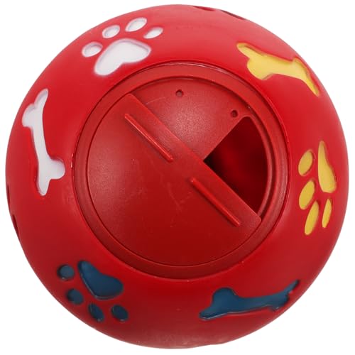 Toddmomy Interaktiver Hundekauspielzeug Ball Leckerli Dosierer Robust und Waschbar Großer Gummiball für Welpen und Hunde Fördert Spielspaß und Stressabbau durch Leckerli Zufällige Farbe Toddmomy Interaktiver Hundekauspielzeug Ball Leckerli Dosierer Robust und Waschbar Großer Gummiball für Welpen und Hunde Fördert Spielspaß und Stressabbau durch Leckerli Zufällige Farbe von Toddmomy