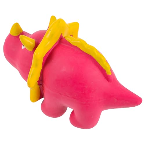 Toddmomy Interaktives Dinosaurier aus Latex für Hunde Quietschendes Kauspielzeug für Welpen für Kleine Hunde Fördert Spiel und Bewegung Toddmomy Interaktives Dinosaurier aus Latex für Hunde Quietschendes Kauspielzeug für Welpen für Kleine Hunde Fördert Spiel und Bewegung von Toddmomy
