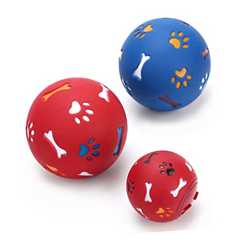 Toddmomy Interaktives Hundespielzeug Hundespielzeugball Hunde-Puzzle-spielzeugball Hundefutter Für Große Hunde Puzzle-Spielzeug Für Hunde Hundefutterball Plüschtier Lebensmittel Zubringer von Toddmomy