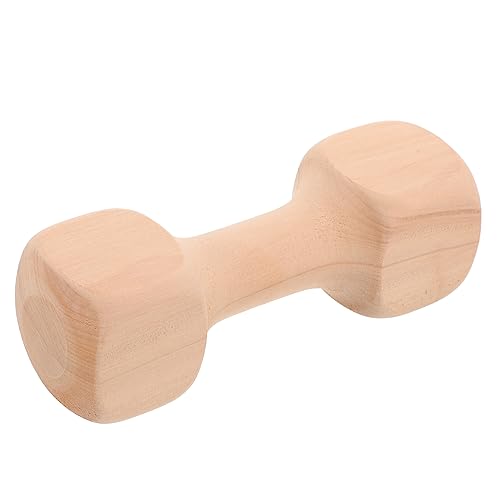 Toddmomy Interaktives Kauspielzeug Aus Holz Hölzerne Hantel Für Welpen Sicheres Beißspielzeug Für Zahnpflege Und Langlebig Und Spaßig Toddmomy Interaktives Kauspielzeug Aus Holz Hölzerne Hantel Für Welpen Sicheres Beißspielzeug Für Zahnpflege Und Langlebig Und Spaßig von Toddmomy