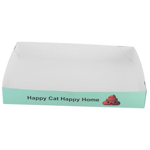 Toddmomy Kasten Katzentoilette Kätzchenzubehör Katzenstreueinlagen Katzenboxen Für Wohnungskatzen Katzen-PIPI-Schild Kleines Katzenstreu-Set Tischkatzenstreu Mülleimer Papier Light Green Toddmomy Kasten Katzentoilette Kätzchenzubehör Katzenstreueinlagen Katzenboxen Für Wohnungskatzen Katzen-PIPI-Schild Kleines Katzenstreu-Set Tischkatzenstreu Mülleimer Papier Light Green von Toddmomy