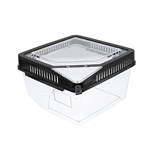 Toddmomy Transparentes Reptilien-breeding Case Atmungsaktiv Mit Belüftung Für Schlangen Eidechsen Geckos Und Insekten Für Artgerechte Haltung Und Zucht von Toddmomy