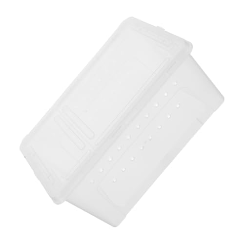 Toddmomy Reptilien-Habitat-Box Für Junge Spinnen Transparente Fütterungs Und Beobachtungsbox Aus Strapazierfähigem Für Aufzucht Und Pflege Von Spinnen Eidechsen Und Insekten Toddmomy Reptilien-Habitat-Box Für Junge Spinnen Transparente Fütterungs Und Beobachtungsbox Aus Strapazierfähigem Für Aufzucht Und Pflege Von Spinnen Eidechsen Und Insekten von Toddmomy
