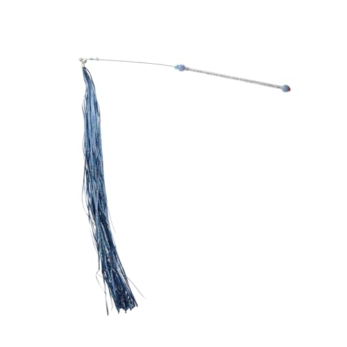 Toddmomy Katzenspielzeug Interaktiver Katzenangel Mit Buntem Band Und Feder Spaß Für Kätzchen Langlebiges Material Fördert Bewegung Und Spielverhalten Für Gemeinsame Spielzeit von Toddmomy