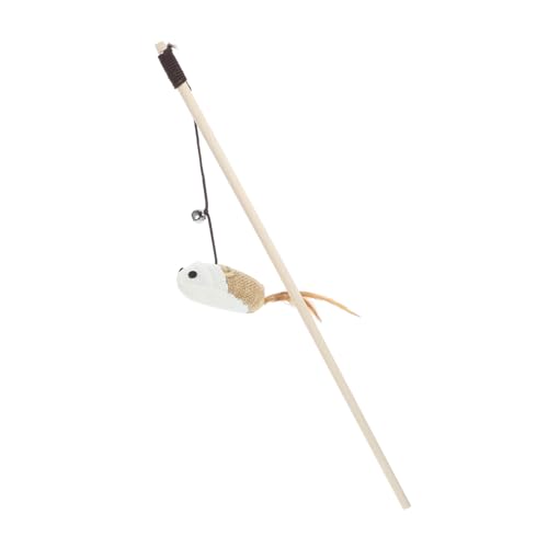 Toddmomy Katzen-Teaser-Stick Interactive cat Toy Interactive Toys kratzbrett Katzen spielsachen für Katzen cat Leash neckende Behänge Katze Zauberstab Katzenbedarf Baumwollseil Toddmomy Katzen-Teaser-Stick Interactive cat Toy Interactive Toys kratzbrett Katzen spielsachen für Katzen cat Leash neckende Behänge Katze Zauberstab Katzenbedarf Baumwollseil von Toddmomy