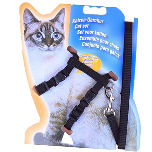 Toddmomy Pet for Cats Schwarz Verstellbare Größe Mit Katzenhalsband Und Leine Für Die von Toddmomy