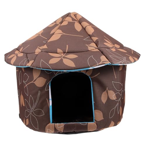 Toddmomy Katzenhaus für Drinnen und Draußen Wasserdichtes Abnehmbares und Faltbares Katzenbett aus Oxford für Katzen und Kleine Sicherer Schlafplatz für Haustiere Terrasse und Garten Toddmomy Katzenhaus für Drinnen und Draußen Wasserdichtes Abnehmbares und Faltbares Katzenbett aus Oxford für Katzen und Kleine Sicherer Schlafplatz für Haustiere Terrasse und Garten von Toddmomy
